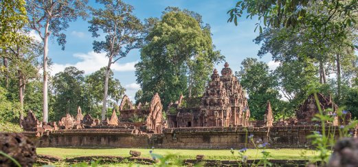Khmer-Architektur in Siem Reap