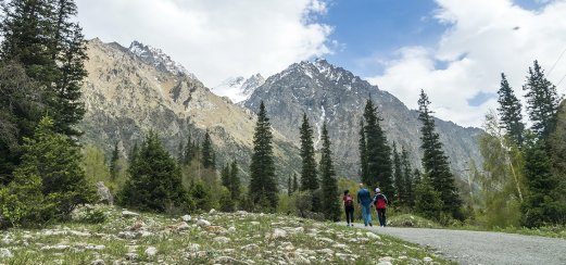 Beeindruckende Gebirgslandschaft Kirgistans