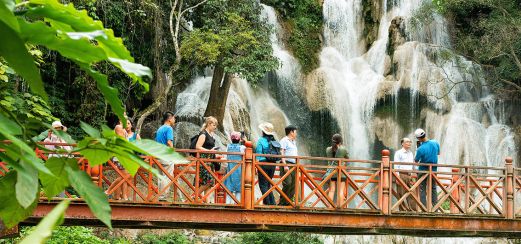Kuang-Si-Wasserfälle
