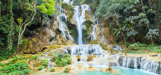 Kuang Si Wasserfälle bei Luang Prabang