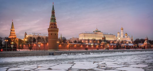 Moskau im Winter