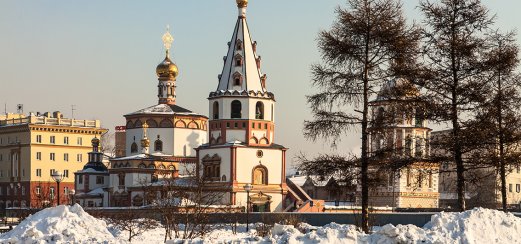 Orthodoxe Kirche in Irkutsk