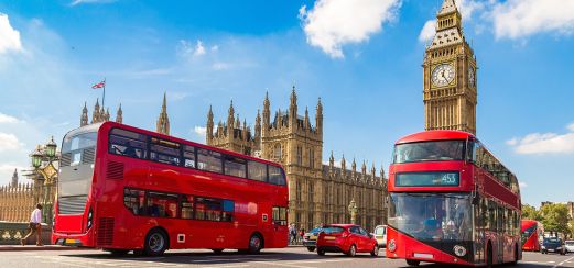 Palace of Westminster in London