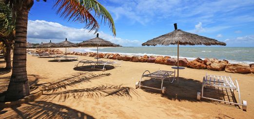 Saly Beach im Senegal 