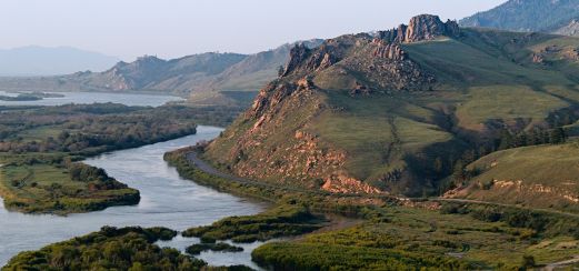 Selenga-Tal, Russland