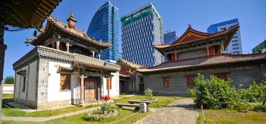 Tschoidschin-Lama-Tempel-Museum in Ulaanbaatar, Mongolei