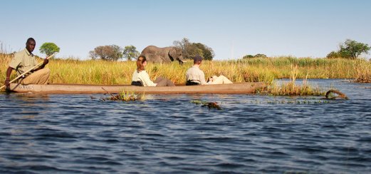 Unterwegs im Okavanga-Delta