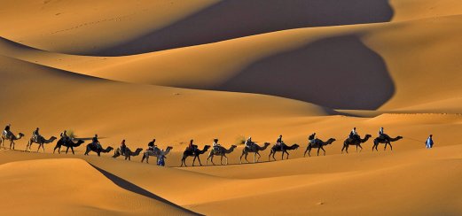 Unterwegs in der Sahara