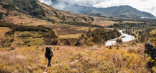 Wanderung im Baliem-Tal