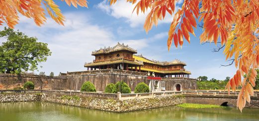 Eingang Zitadelle in Hue, Vietnam