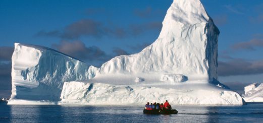 Zodiacfahrt im Weddellmeer