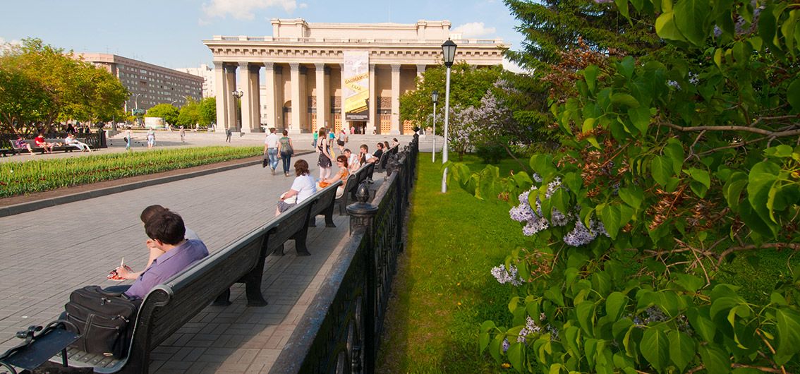 Opernhaus in Nowosibirisk