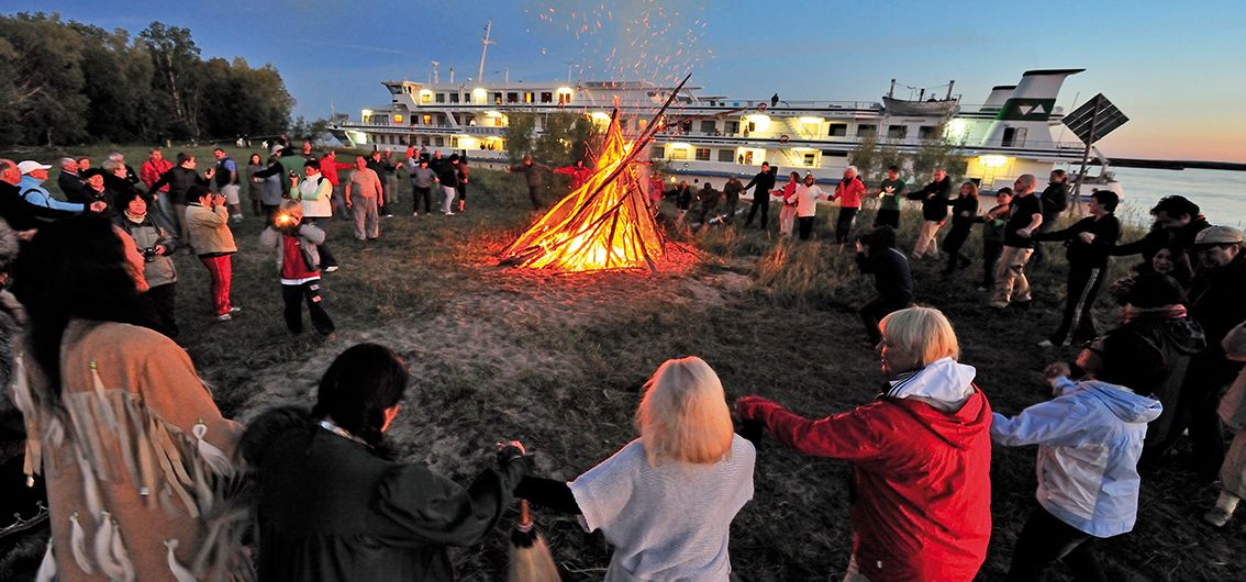 Jakutisches Feuer der Freundschaft