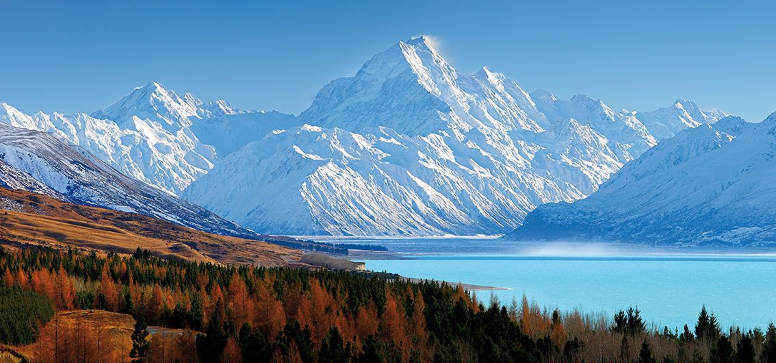 Mount Cook-Nationalpark in Neuseeland