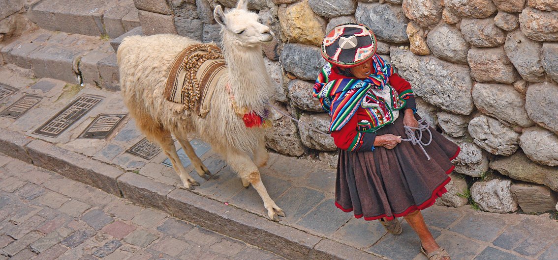 In den Gassen Cuscos (Peru)