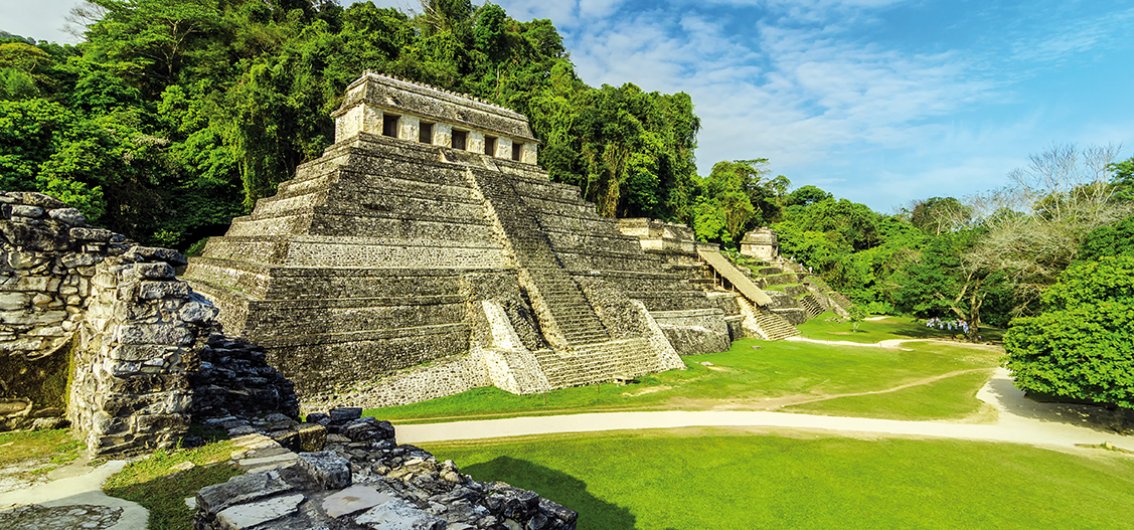 Mitten im Urwald: UNESCO-Weltkulturerbe Palenque