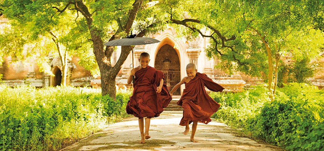 Mönche in Myanmar