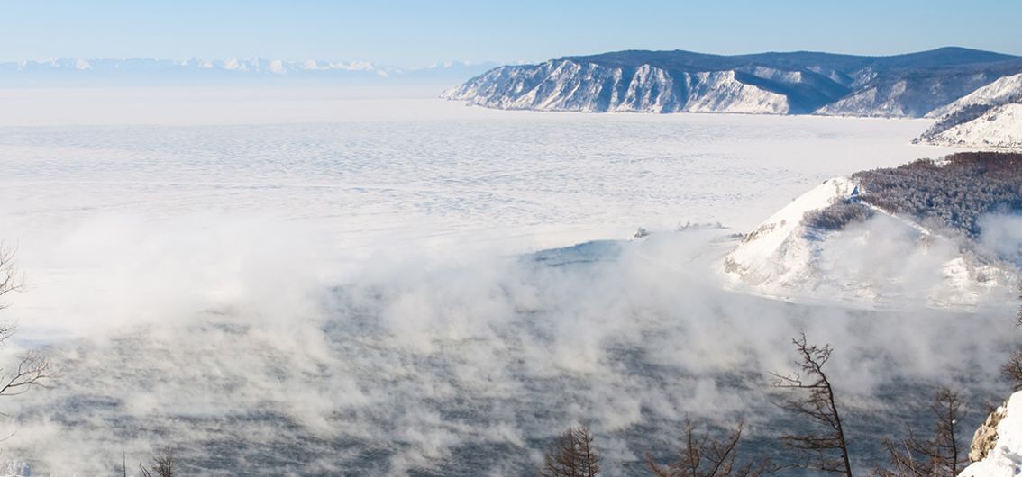 Baikalsee im Winter