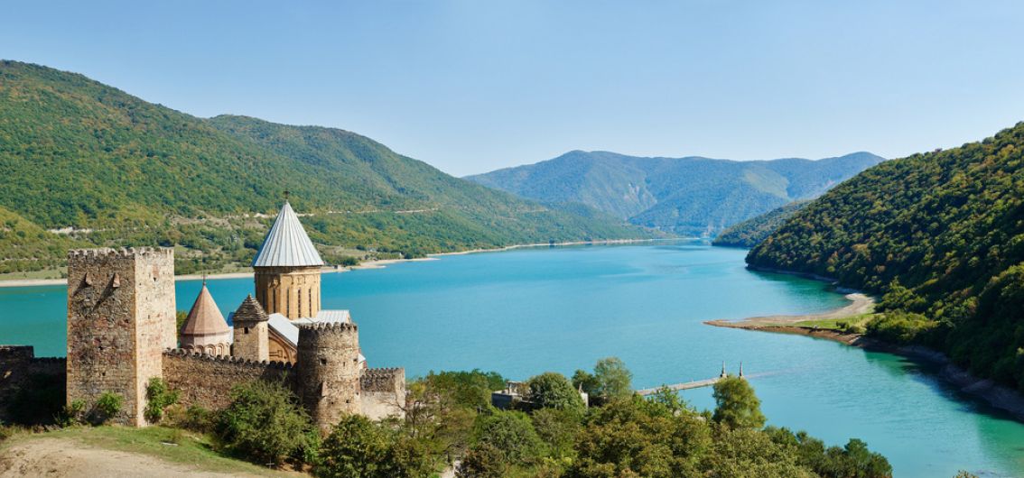 Ananuri-Burg am Jinvali-Stausee