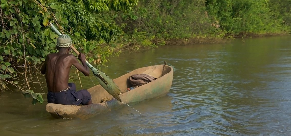Auf dem Gambia River