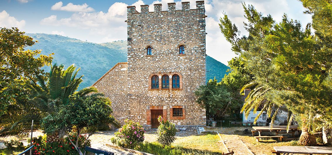 Baptisterium im UNESCO-Weltkulturerbe Butrint, Albanien