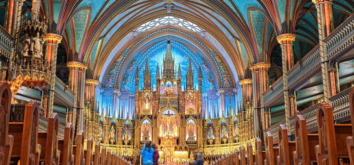 Basilika Notre Dame in Montreal