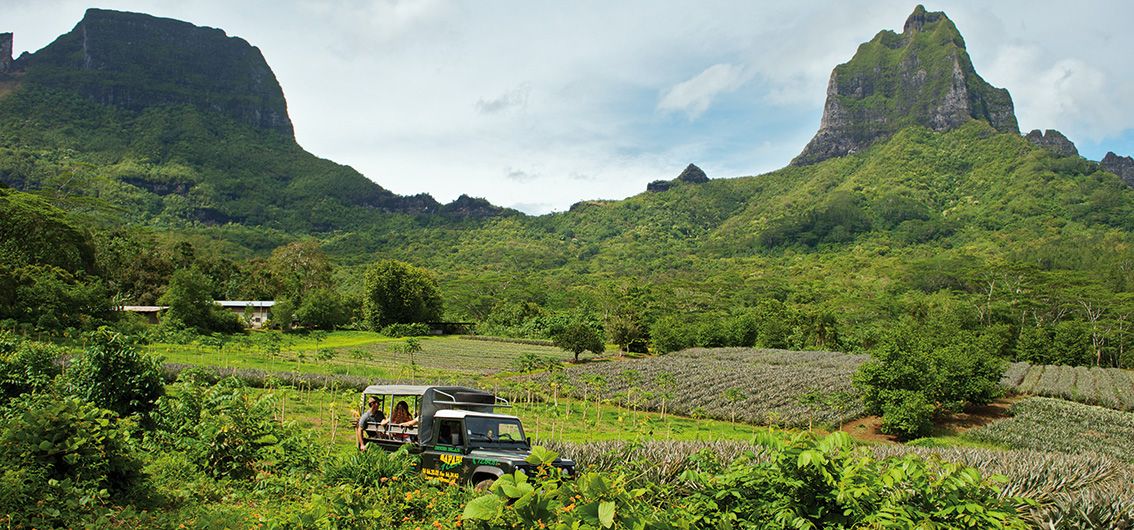 Berg Rotui auf Moorea