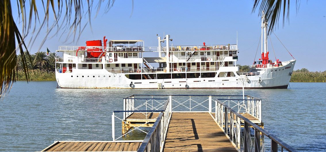 Senegal- Schiff Bou-el-Mogdad--