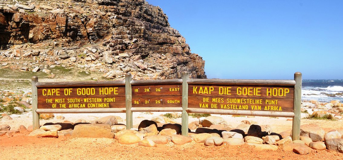 Cape point: Kap der guten Hoffnung, Südafrika
