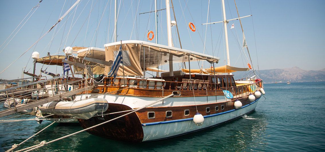 Boot des Types "Gulet"
