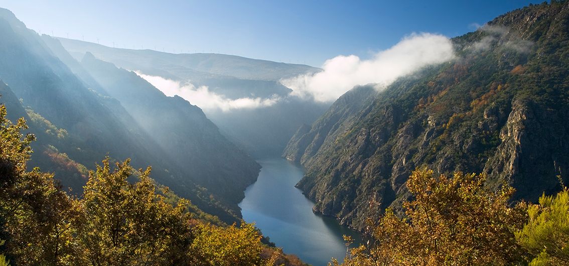 Der eindrucksvolle Sil-Canyon - Spanien