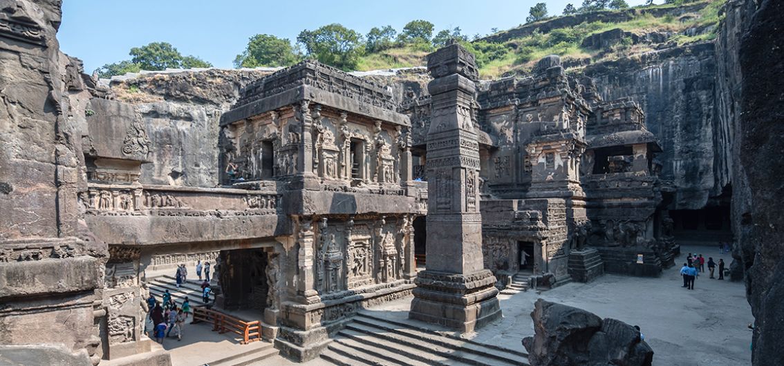 Die Ellora Höhlen in Aurangabad Die Ellora Höhlen in Aurangabad
