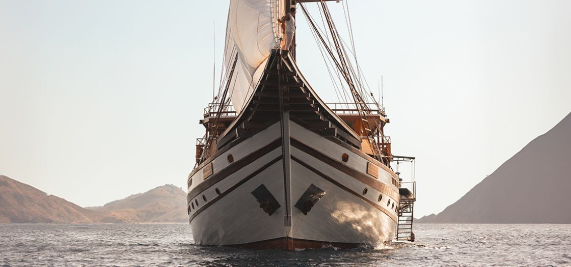 Die majestätische Phinisi Yacht Prana