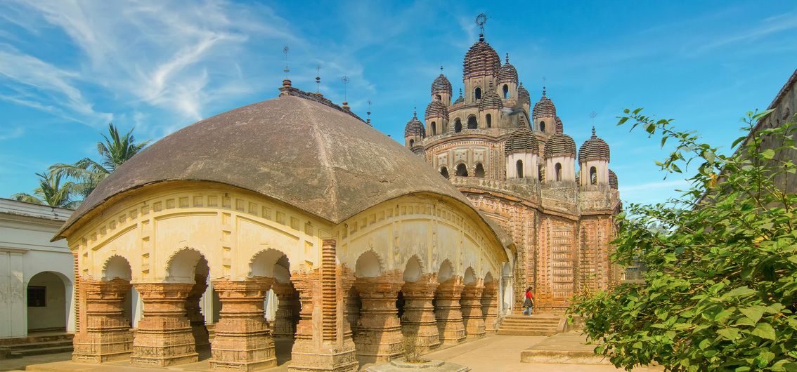 Die Terrakotta-Tempel in Kalna