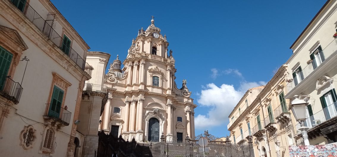 Die San Giorgio Kirche des barocken Ragusa Ibla