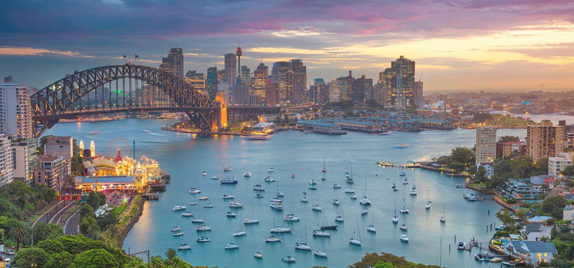 Harbour-Bridge in Sydney Harbour-Bridge in Sydney