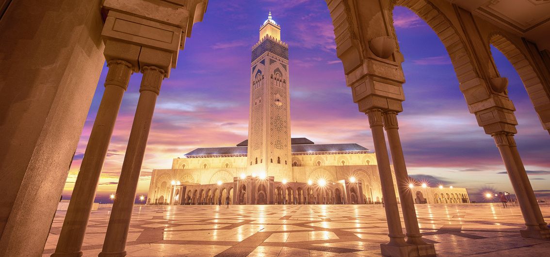 Hassan-II.-Moschee in Casablanca