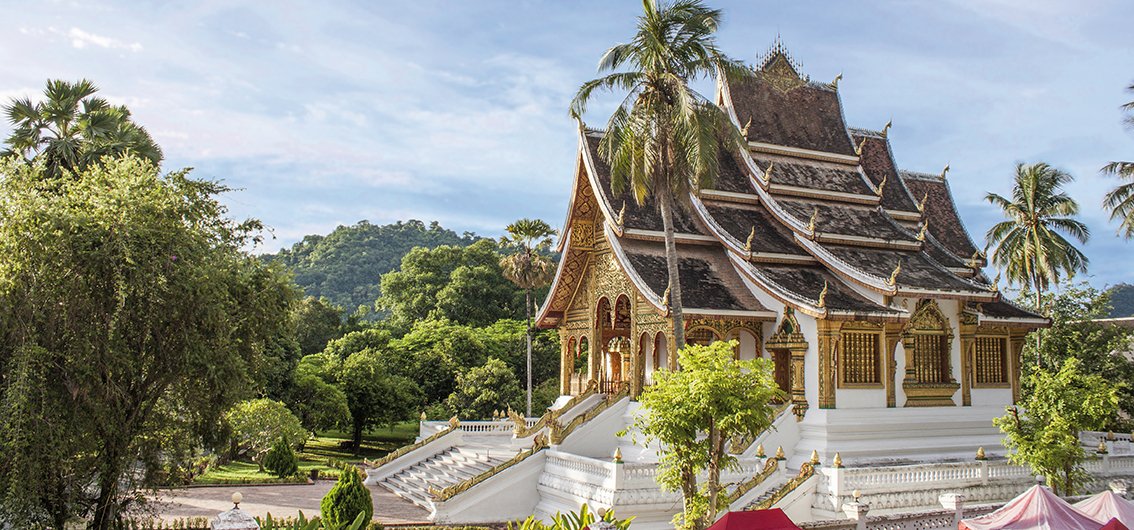 Ho Phra Bang-Tempel in Luang Prabang