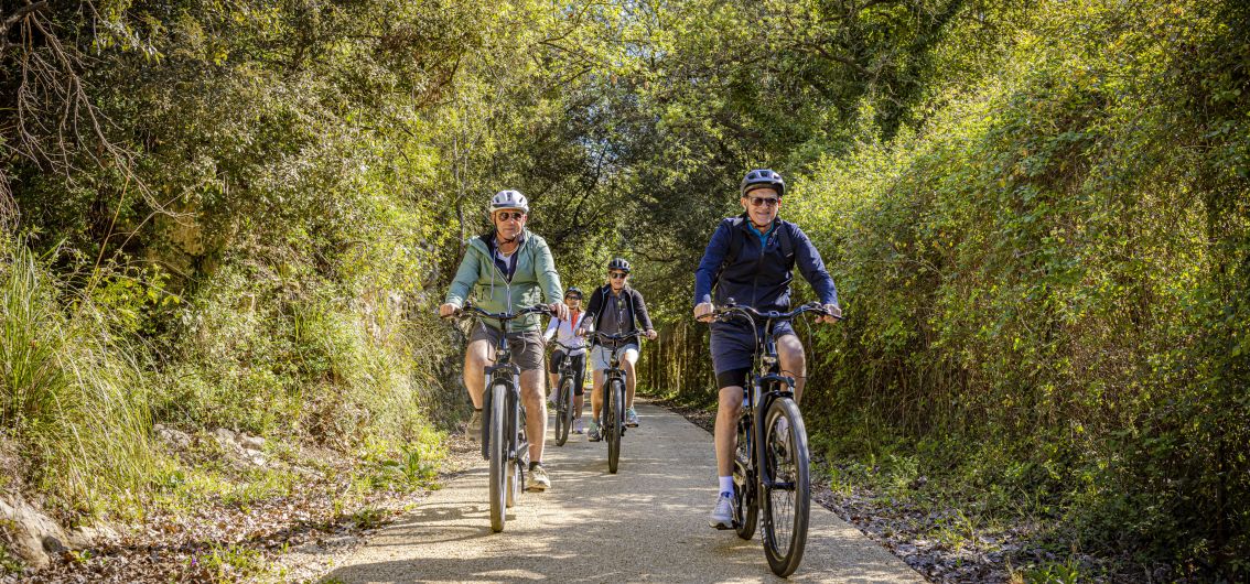 Im Anapo-Tal mit sem E-Bike unterwegs