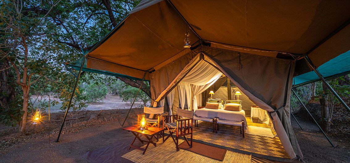 Afrika - Simbabwe - Unterkunft  - Johns Camp