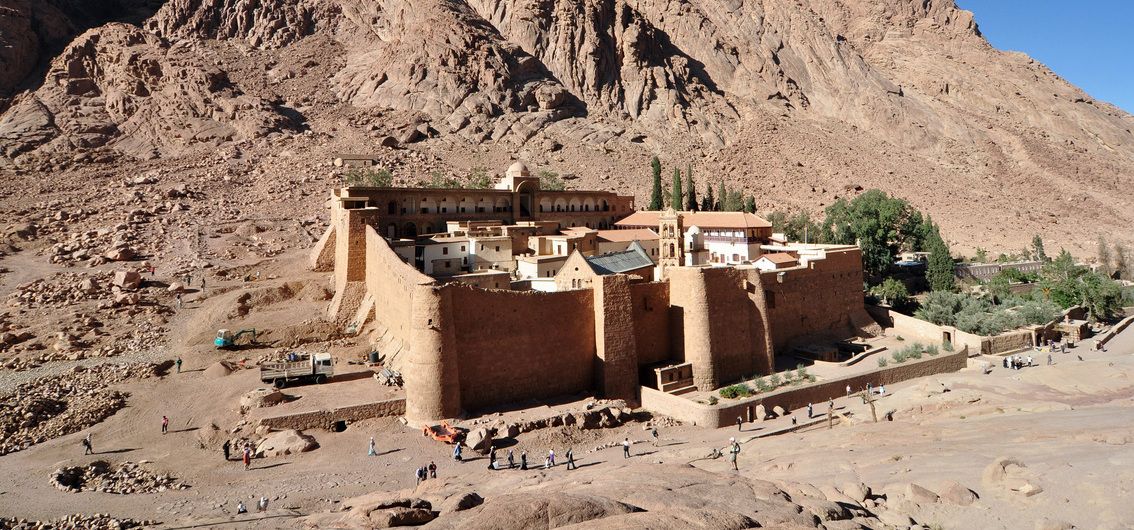 Katharinenkloster am Fuße des Berges Sinai