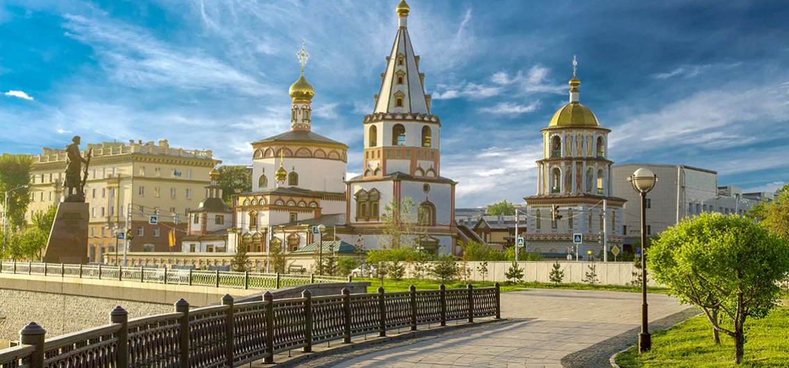 Kathedrale der Offenbarung in Irkutsk, Russland
