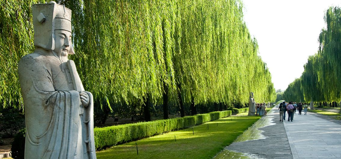 Allee der Tiere bei Peking