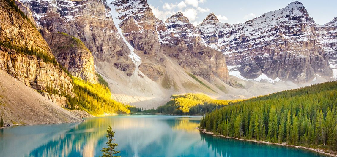 Moraine Lake im Banff-Nationalpark