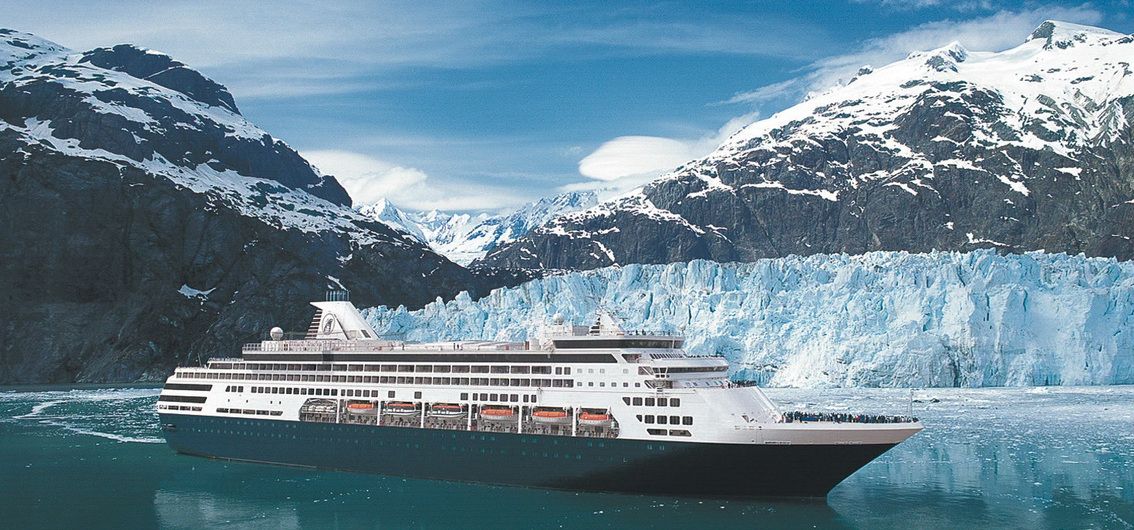 MS Noordam in der Glacier Bay