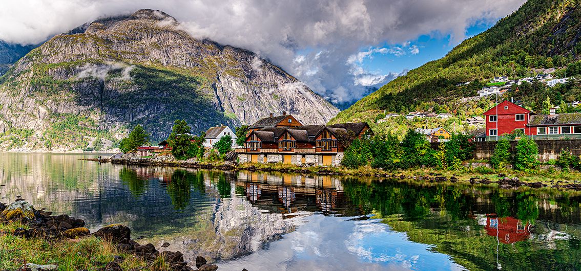 Eidfjord in Norwegen