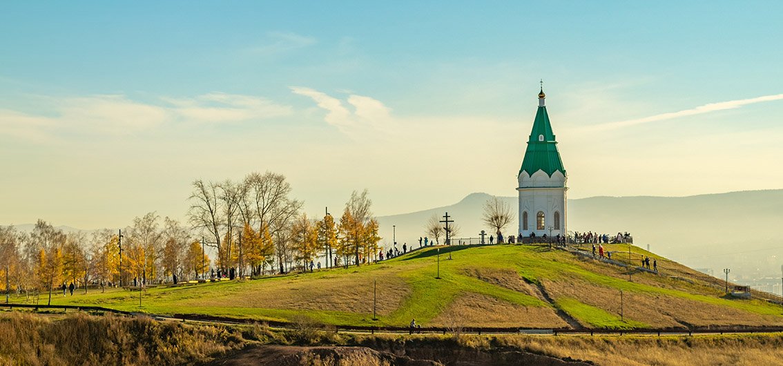 Paraskewa-Pjatniza-Kapelle in Krasnojarsk, Russland