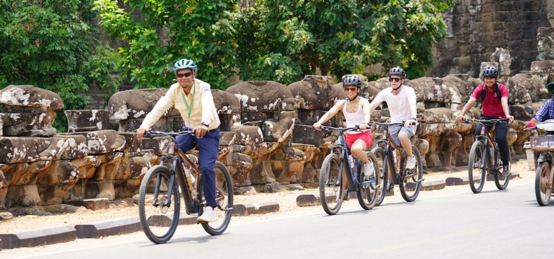Per E-Bike durch Kambodscha Per E-Bike durch Kambodscha