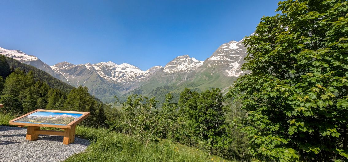 Per E-Bike über die Alpen - Alpen Pamorama Aussichtspunkt
