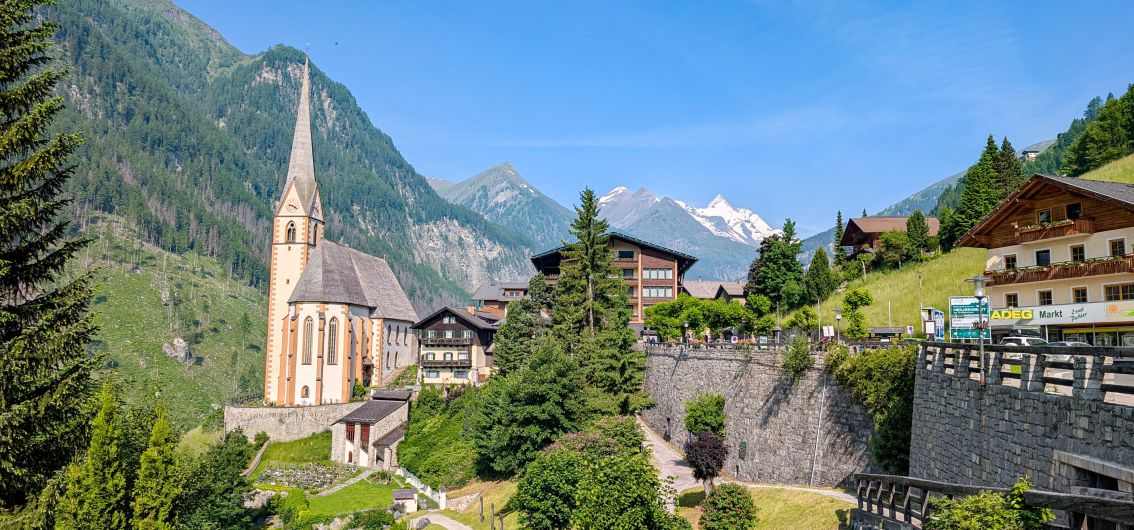 Per E-Bike über die Alpen - Heiligenblut am Großglockner